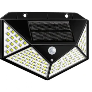 Aurinkokäyttöinen ulkovalaisin 100 LED