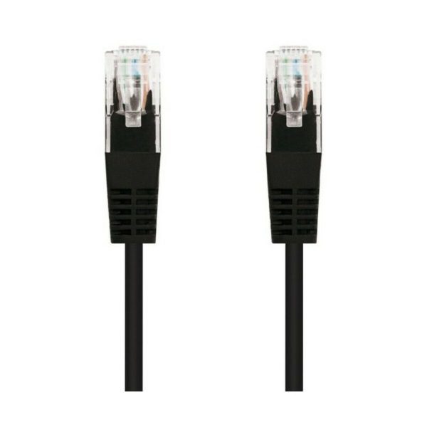 CAT6 musta verkkokaapeli - NANOCABLE