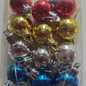 Joulupallot 12kpl