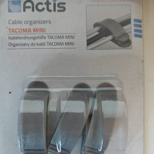 Harmaa kaapelikiinnike 3kpl - Actis